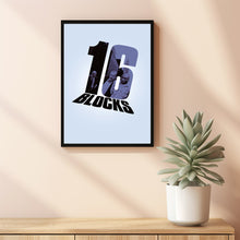 16 Blocks (2006) Movie Poster, Home Decor, Live Room Wall Art DS03
