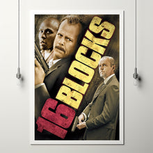 16 Blocks (2006) Movie Poster, Home Decor, Live Room Wall Art DS05