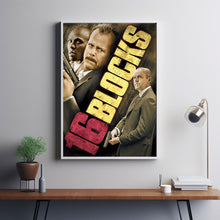 16 Blocks (2006) Movie Poster, Home Decor, Live Room Wall Art DS05