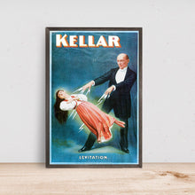 1897 Kellar the Magician Decapitation Illusion Vintage Style Magic Poster, Room Decor, Home Decor, Art Poster for Gift 1588165472