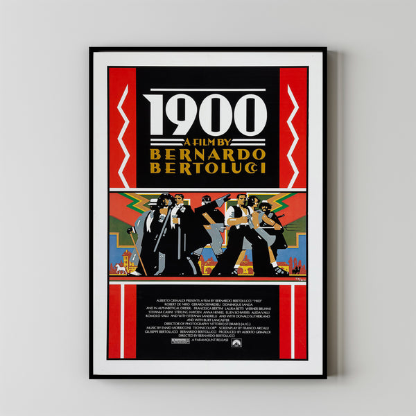 1900 Movie Poster Art Print Movie Posters Gift for Movie lovers