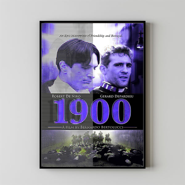 1900 Movie Poster Art Print Movie Posters Gift for Movie lovers 1
