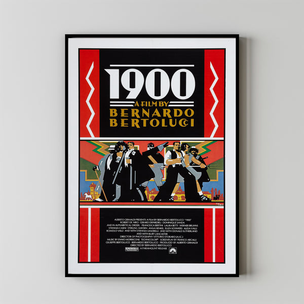1900 (1976) Movie Poster, Home Decor, Live Room Wall Art
