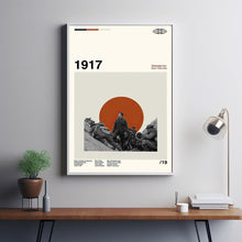 1917 Movie Poster, Sam Mendes, Classic Movie Poster, Retro Movie posters, Minimal Art, Modern Vintage, Move Gifts, Favorite Movie