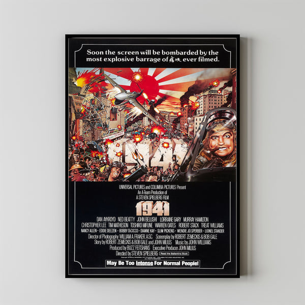 1941 (1979) Movie Poster, Home Decor, Live Room Wall Art DS09
