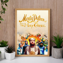 1975 Monty Python And The Holy Movie Poster, Wall Art Prints, Art Poster, Canvas Material Gift, Keepsake, Home Decor, Live Room Wall Art 1619006966