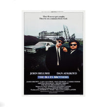 1980 The Blues Brothers Movie Poster Print, Canvas Wall Art, Room Decor, Movie Art, Gifts for HimHer, Wall Art Print, Art Poster For Gift 1556350026