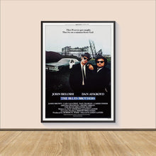1980 The Blues Brothers Movie Poster Print, Canvas Wall Art, Room Decor, Movie Art, Gifts for HimHer, Wall Art Print, Art Poster For Gift 1556350026