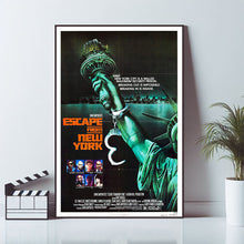 1981 Escape From New York Movie Poster, Wall Art Prints, Art Poster, Canvas Material Gift, Keepsake, Home Decor, Live Room Wall Art 1577688664