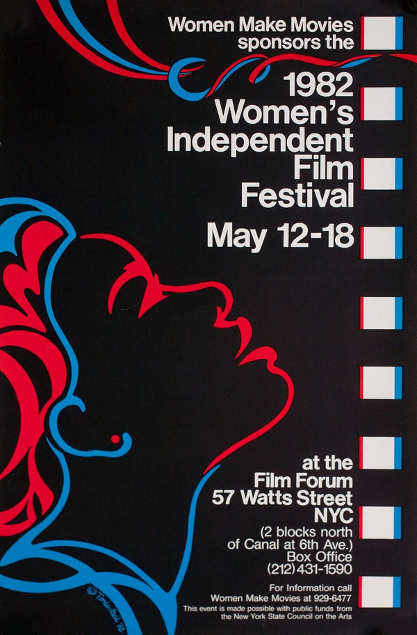 1982 NYC Womens Independent Film Festival Alternative Film Movie Print Wall Art Poster 1578918257