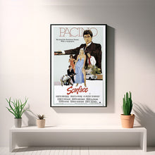 1983 Scarface Movie Poster, Wall Art Prints, Art Poster, Canvas Material Gift, Keepsake, Home Decor, Live Room Wall Art 1596170606