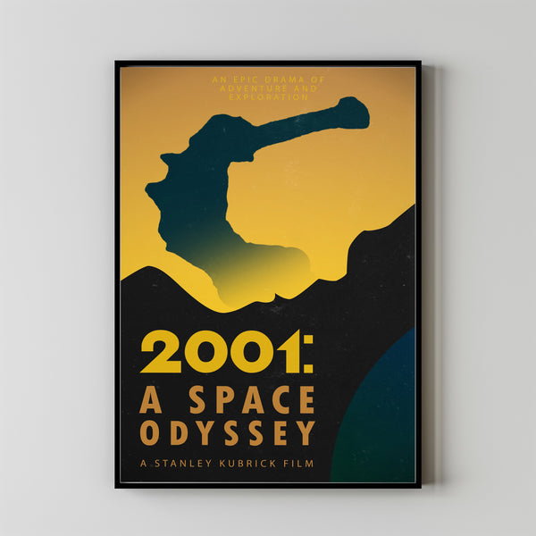 2001 A Space Odyssey 1968 Poster Art Print Movie Posters Gift for Movie lovers