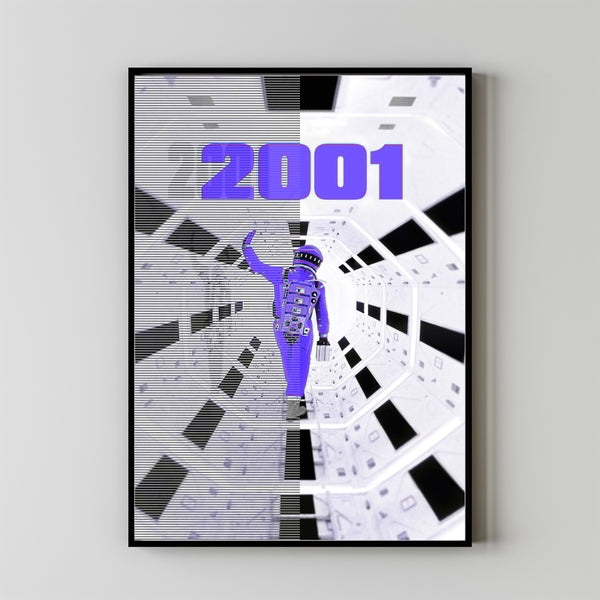 2001 A Space Odyssey 1968 Poster Art Print Movie Posters Gift for Movie lovers 10