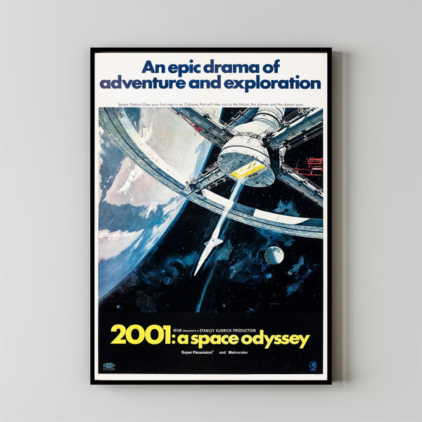 2001 A Space Odyssey 1968 Poster Art Print Movie Posters Gift for Movie lovers 4