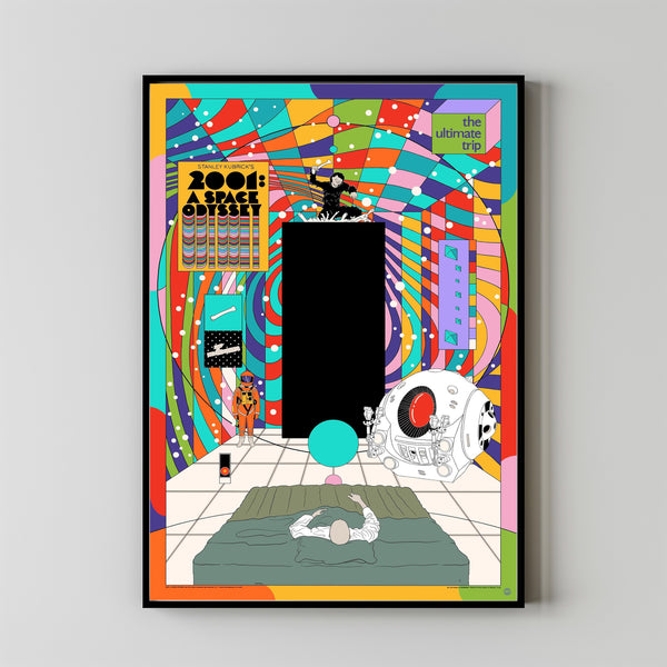 2001 A Space Odyssey 1968 Poster Art Print Movie Posters Gift for Movie lovers 6