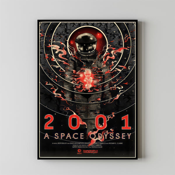 2001 A Space Odyssey 1968 Poster Art Print Movie Posters Gift for Movie lovers 9