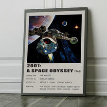 2001 A Space Odyssey (1968) Movie Poster Canvas Poster Minimalist Poster Art Print Gifts for Lover Mural Painting 1749607972