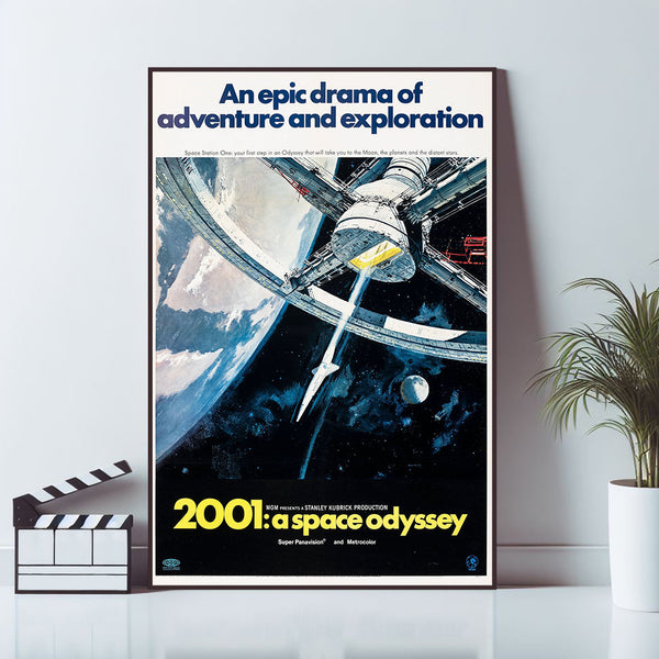 2001 A Space Odyssey, Art poster, Live Room Wall Art, Canvas Material Gift, Printable Wall  Art, Home Decor 1597946109