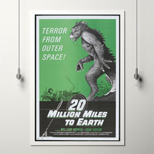 20 Million Miles to Earth (1957) Movie Poster,Home Decor, Live Room Wall Art DS11