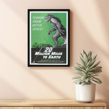 20 Million Miles to Earth (1957) Movie Poster,Home Decor, Live Room Wall Art DS11