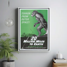 20 Million Miles to Earth (1957) Movie Poster,Home Decor, Live Room Wall Art DS11