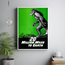 20 Million Miles to Earth (1957) Movie Poster, Home Decor, Live Room Wall Art DS05