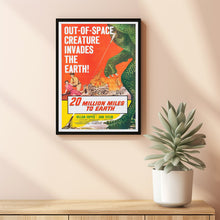 20 Million Miles to Earth (1957) Movie Poster, Home Decor, Live Room Wall Art DS08