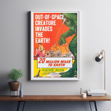 20 Million Miles to Earth (1957) Movie Poster, Home Decor, Live Room Wall Art DS08