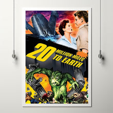 20 Million Miles to Earth (1957) Movie Poster, Home Decor, Live Room Wall Art DS09