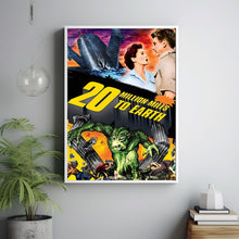 20 Million Miles to Earth (1957) Movie Poster, Home Decor, Live Room Wall Art DS09