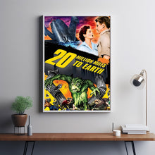 20 Million Miles to Earth (1957) Movie Poster, Home Decor, Live Room Wall Art DS09