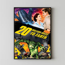 20 Million Miles to Earth (1957) Movie Poster, Home Decor, Live Room Wall Art DS09