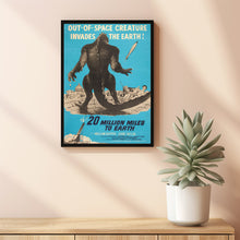 20 Million Miles to Earth (1957) Movie Poster, Home Decor, Live Room Wall Art DS10