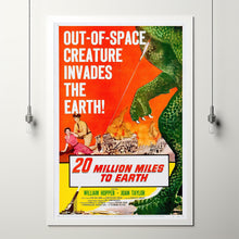 20 Million Miles to Earth (1957) Movie Poster, Home Decor, Live Room Wall Art DS12