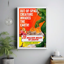 20 Million Miles to Earth (1957) Movie Poster, Home Decor, Live Room Wall Art DS12