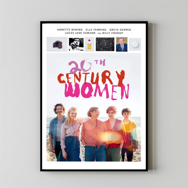20th Century Women (2016) Movie Poster, Home Decor, Live Room Wall Art DS02