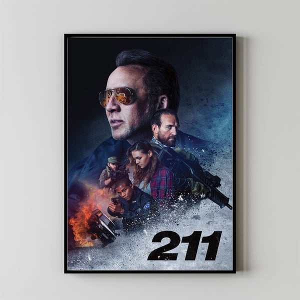 211 (2018) Movie Poster, Home Decor, Live Room Wall Art DS07