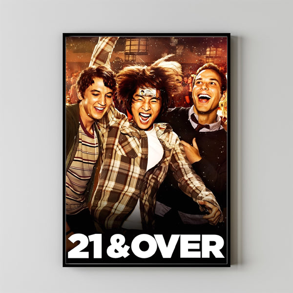 21 & Over (2013) Movie Poster, Home Decor, Live Room Wall Art DS08