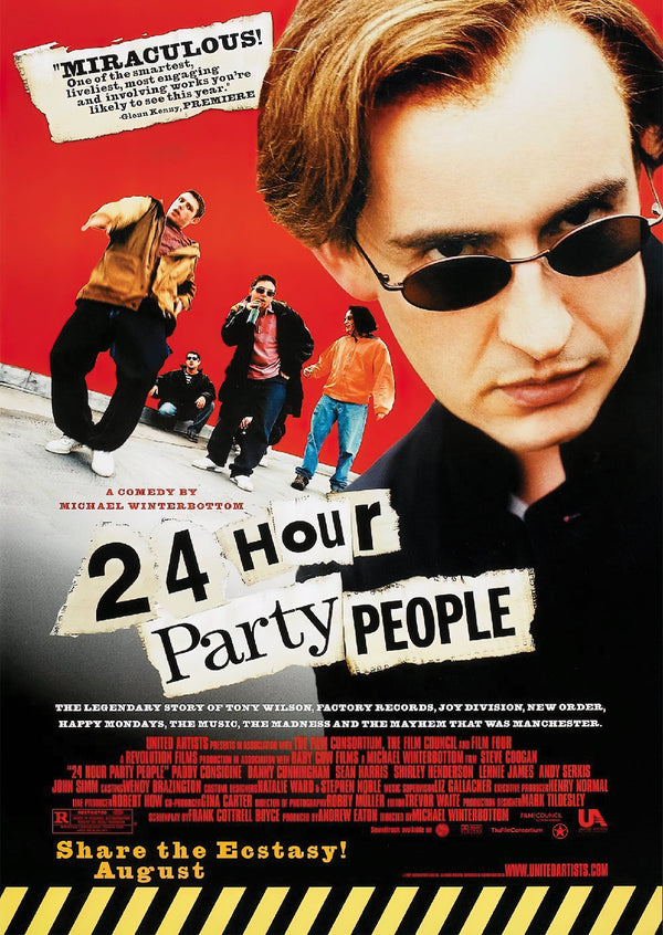 24 Hour Party People Alternative Film Movie Print Wall Art Poster 1564649446