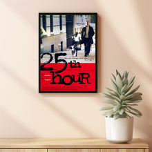 25th Hour (2002) Movie Poster, Home Decor, Live Room Wall Art DS08