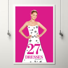 27 Dresses (2008) Movie Poster, Home Decor, Live Room Wall Art DS04