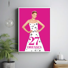 27 Dresses (2008) Movie Poster, Home Decor, Live Room Wall Art DS04
