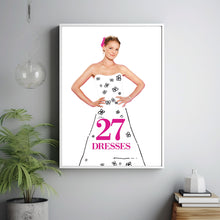 27 Dresses (2008) Movie Poster, Home Decor, Live Room Wall Art DS05