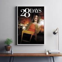 28 Days (2000) Movie Poster, Home Decor, Live Room Wall Art DS06