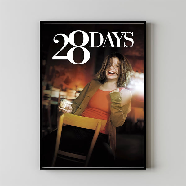 28 Days (2000) Movie Poster, Home Decor, Live Room Wall Art DS06