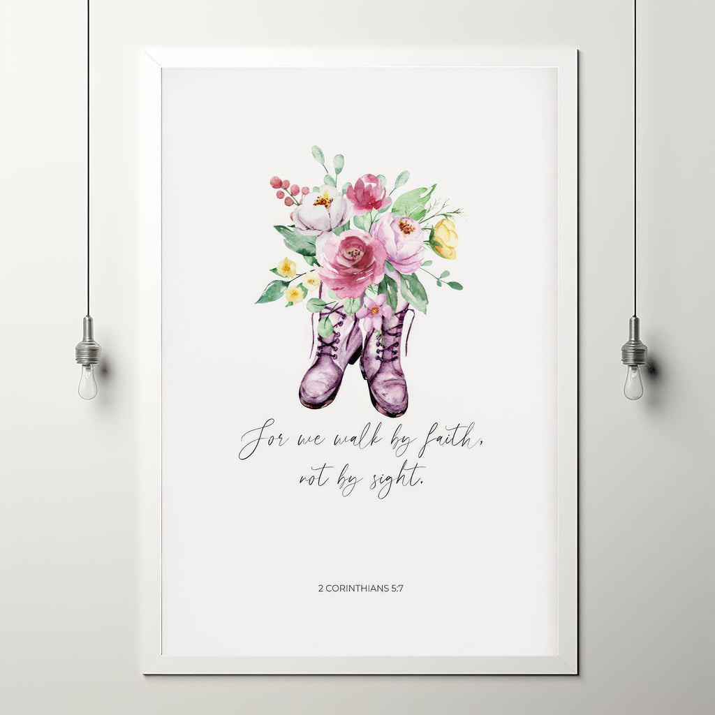 2 Corinthians 57 For We Walk By Faith and Not By Sight Christian Nurse ...