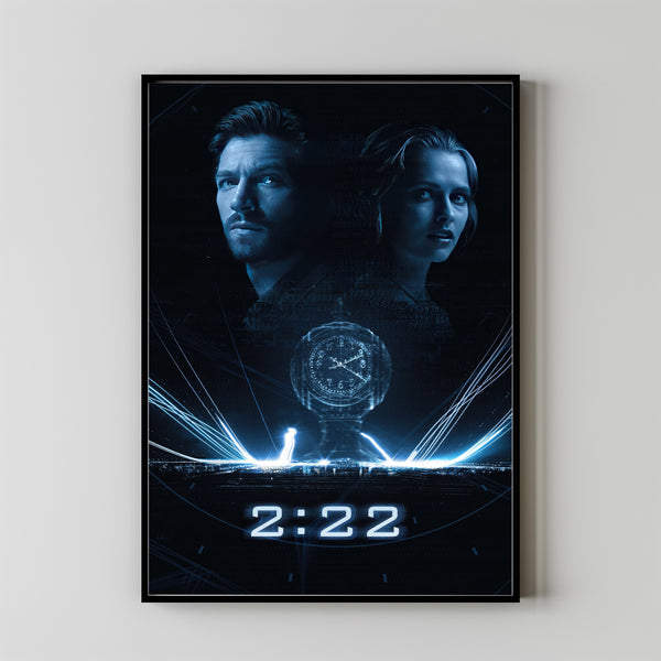 2 22 (2017) Movie Poster, Canvas Material Gift, Home Decor, Live Room Wall Art DS04