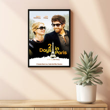 2 Days in Paris (2007) Movie Poster, Canvas Material Gift, Home Decor, Live Room Wall Art DS04