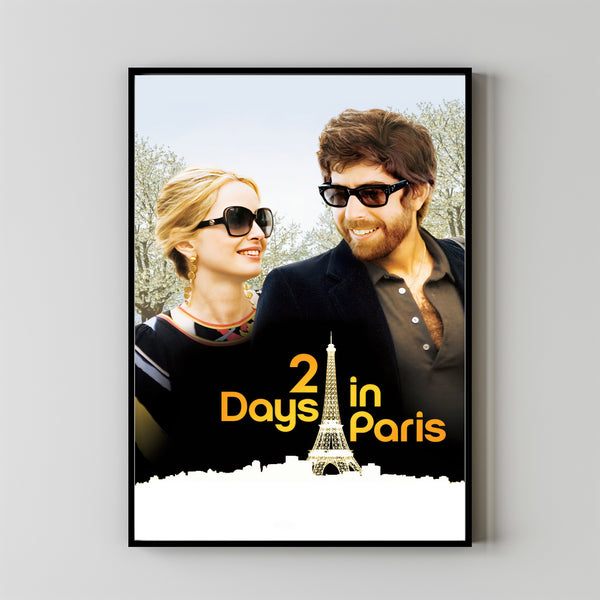 2 Days in Paris (2007) Movie Poster, Canvas Material Gift, Home Decor, Live Room Wall Art DS08