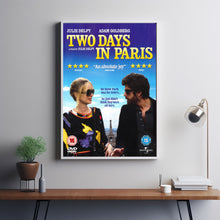 2 Days in Paris (2007) Movie Poster, Canvas Material Gift, Home Decor, Live Room Wall Art DS10